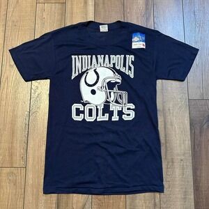 Vintage Indianapolis Colts T‎ Shirt Men's Medium Logo 7 Single Stitch Made USA